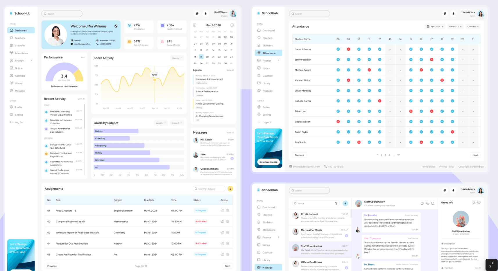 School Dashboard